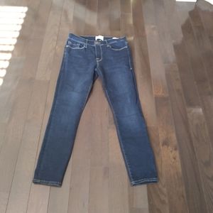 Frame le skinny de Jeanne crop jeans